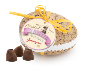 Påskägg med Chokladtryffelägg - 100 g - www.frokenfraken.se