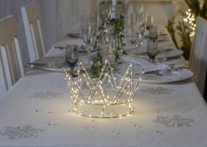 Bordsdekoration - Prinsesskrona - 12 cm - www.frokenfraken.se