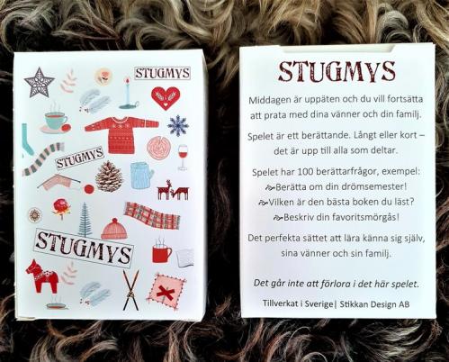 Kortspel - Stugmys - Frågespel ingen förlorar - www.frokenfraken.se