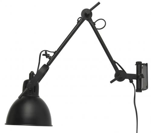 Vgglampa - Skrivbordslampsmodell - Svart - 70 x 15,5 cm - www.frokenfraken.se