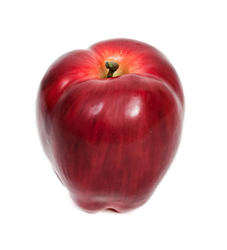 Äpple - Konstgjort Rött - 10 cm - www.frokenfraken.se