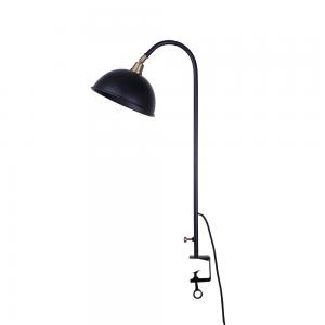 Bordslampa - Svart/Mässing - 60 x Ø18 cm - www.frokenfraken.se