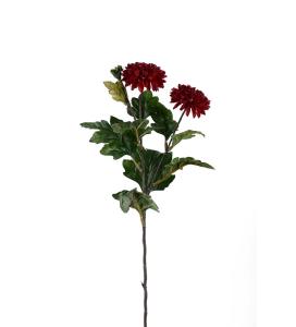 Chrysanthemum - Burgundy - 53 cm - www.frokenfraken.se