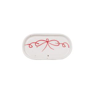 Fat - Viola Rosett - Röd/Vit - 8-pack - 12 x 6,5 cm - www.frokenfraken.se
