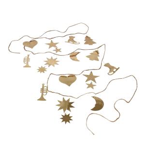 Girlang - Ornament - Lång - Mässing - L270 cm - www.frokenfraken.se