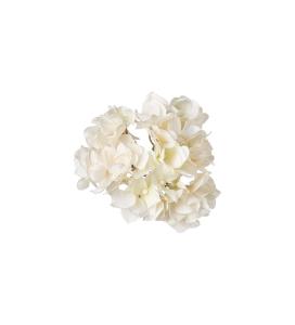 Hortensia med clips - Cream - 10 cm - www.frokenfraken.se