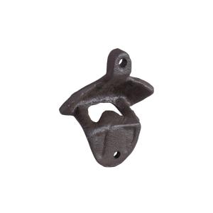 Kapsylöppnare för Vägg - Järn Antik Brun - L7,5 x B6,5 x D3 cm - www.frokenfraken.se