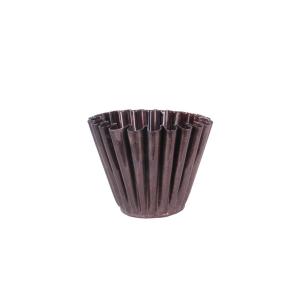Kruka - Ronja - vinröd - Ø15 x H11,5 cm - www.frokenfraken.se