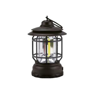 Ljuslykta - LED lampa - Svart - Ø11,5 x H18 cm - www.frokenfraken.se