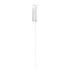 Ljuslykta på Pinne Offwhite - Vit - Ø10 x H127 cm - www.frokenfraken.se