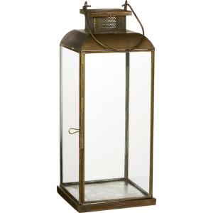 Lykta med hålmönster - 37 x 15 cm - www.frokenfraken.se