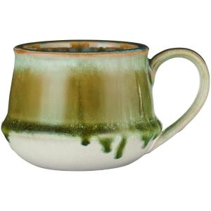 Mugg - kalmar - grön - 9 x 6,5 x 12,5 cm - www.frokenfraken.se