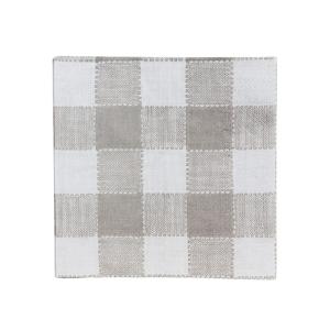 Pappersservett - Ida Ruta - Vit/Beige - L33 x B33 cm - www.frokenfraken.se