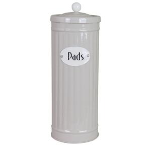 Plåtburk - Hugo Pads - Beige - Ø8,3 x H22,5 cm - www.frokenfraken.se