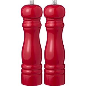 Salt & Pepparkvarn röd - 2-pack - Ø5,5 X 21,5 CM - www.frokenfraken.se