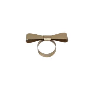 Servettring - Rosett - Mässing - B8 x H2 cm - www.frokenfraken.se