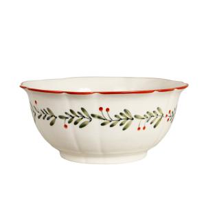 Skål Esther Lingon Stor - Julservis - Ø18 x H7,5 cm - www.frokenfraken.se