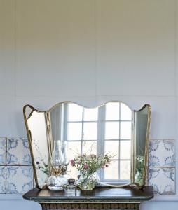 Spegel - Jonna - 3-delad - Antik Mässing - L90 x B50 cm - www.frokenfraken.se
