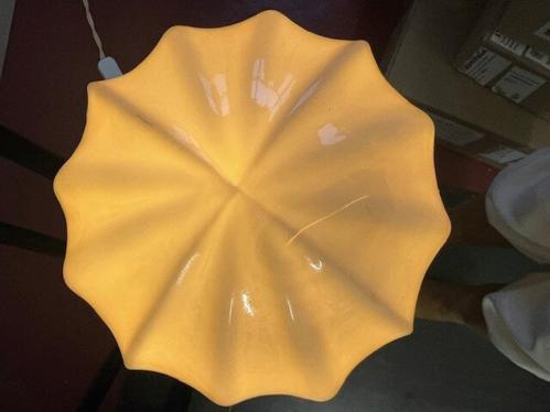 Badrumslampa Tak - Marit - Liten - Mässing, Vit - Ø16 x H18 cm - www.frokenfraken.se