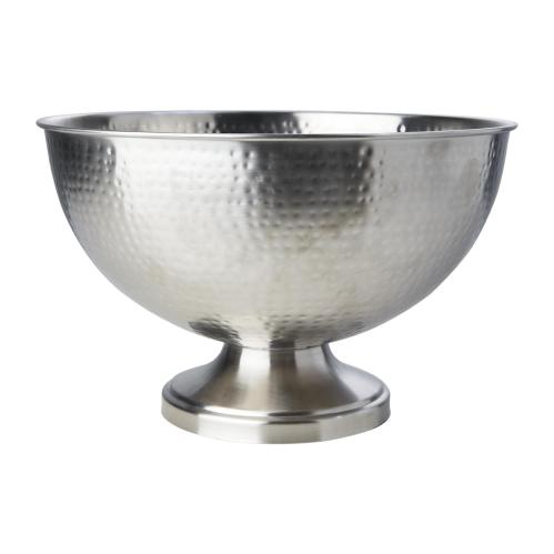 Champagnekylare - Hamrad - Silverfärgad - Ø36 x 24 cm - www.frokenfraken.se
