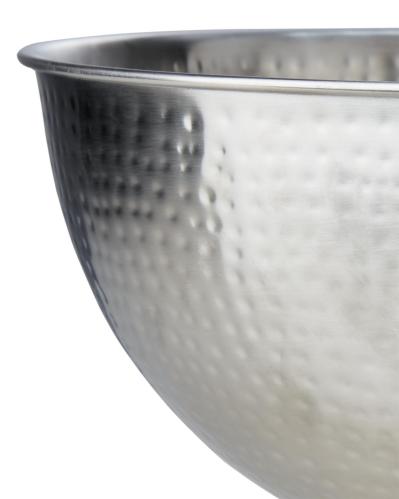 Champagnekylare - Hamrad - Silverfärgad - Ø36 x 24 cm - www.frokenfraken.se