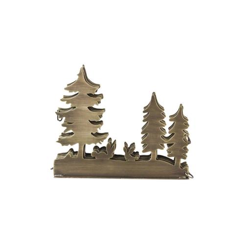 Dekorationsrad - Skog - Antik Mässing - B68 cm - www.frokenfraken.se