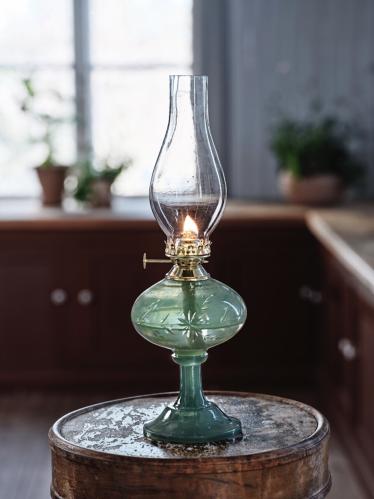 Fotogenlampa - Esmeralda - Grön - Ø11 x H34 cm - www.frokenfraken.se