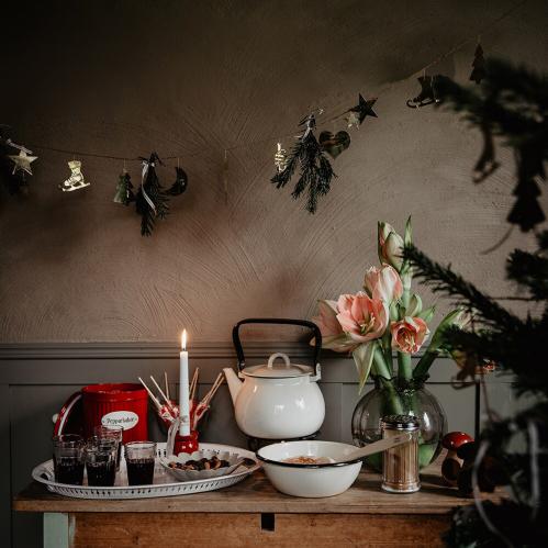 Girlang - Ornament - Lång - Mässing - L270 cm - www.frokenfraken.se
