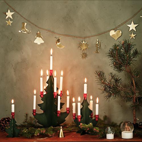 Girlang - Ornament - Lång - Mässing - L270 cm - www.frokenfraken.se