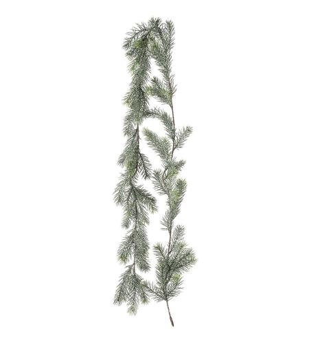Grangirlang med frost - Grön - 160 cm - www.frokenfraken.se