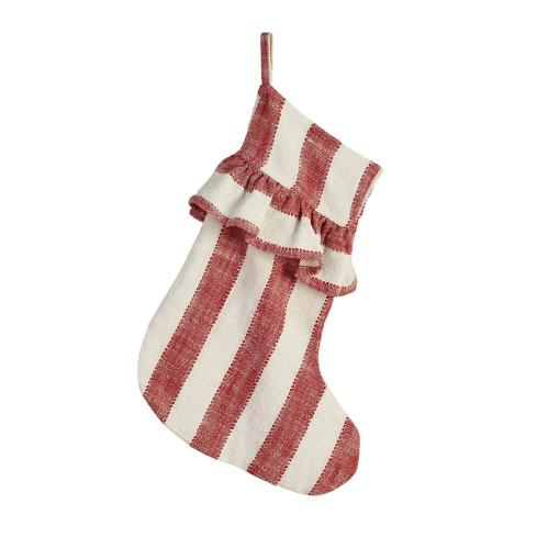 Julstrumpa - Ida Rand Volang - Vit/Röd - L43 x B33 cm - www.frokenfraken.se