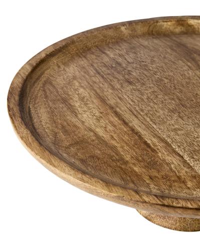 Kakfat - Trä - Ø30 x 10 cm - www.frokenfraken.se