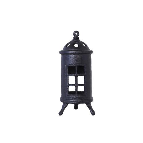 Kamin för Värmeljus - Svart - Ø8 x H18,5 cm - www.frokenfraken.se
