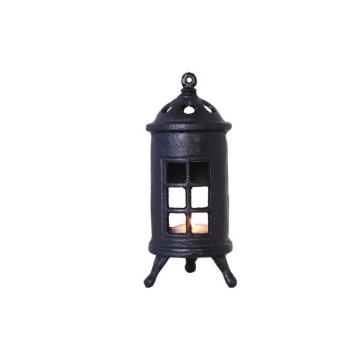 Kamin för Värmeljus - Svart - Ø8 x H18,5 cm - www.frokenfraken.se