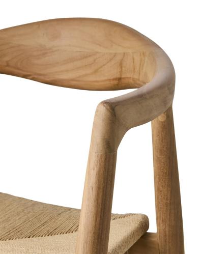 Karmstol - Natur - 60 x 46 x 43 cm - www.frokenfraken.se