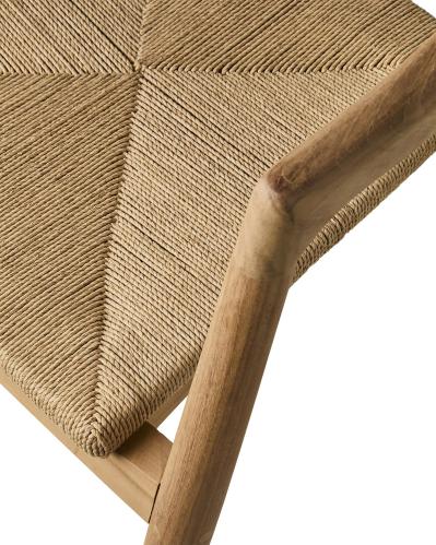 Karmstol - Natur - 60 x 46 x 43 cm - www.frokenfraken.se