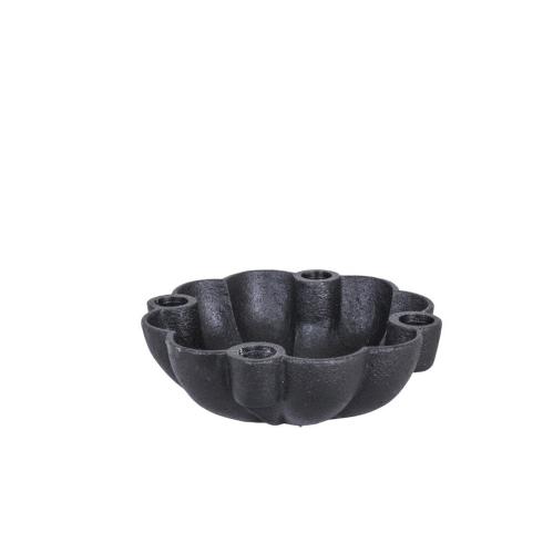 Ljushållare - Svart - L18,3 x B18,3 x D6,6 cm - www.frokenfraken.se