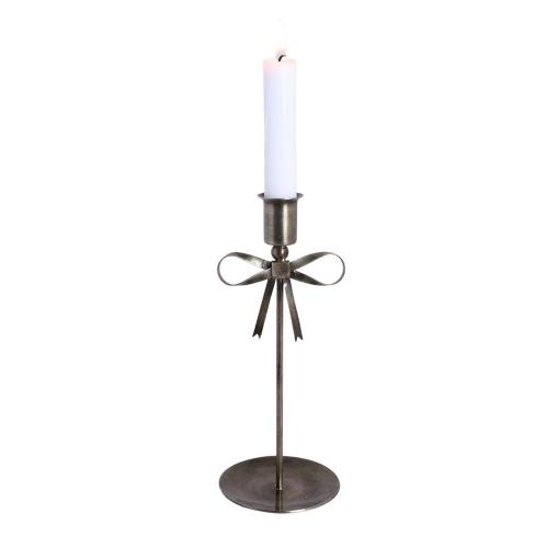 Ljusstake - Josefine - Rosett - Antik Mässing - Ø9 x H22 cm - www.frokenfraken.se