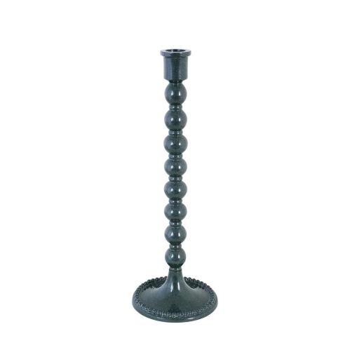 Ljusstake - Sigrid - Grön - Ø11 x H31 cm - www.frokenfraken.se