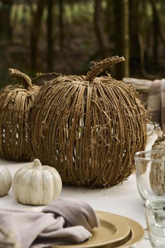 Pumpa - Dekoration - Grenar - 27 x Ø26 cm - www.frokenfraken.se