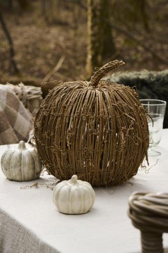 Pumpa - Dekoration - Grenar - 27 x Ø26 cm - www.frokenfraken.se