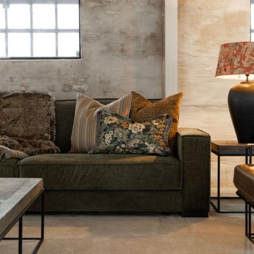 Pläd - Sibirian Wolf - Brun - Fuskpäls - 150 cm - www.frokenfraken.se