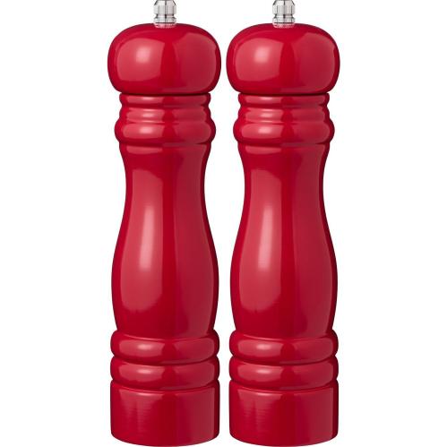 Salt & Pepparkvarn röd - 2-pack - Ø5,5 X 21,5 CM - www.frokenfraken.se