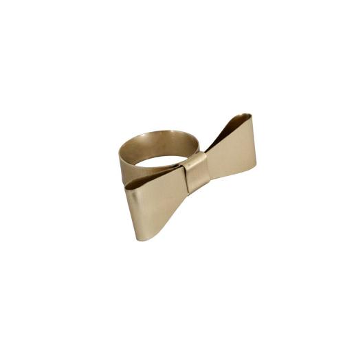 Servettring - Rosett - Mässing - B8 x H2 cm - www.frokenfraken.se
