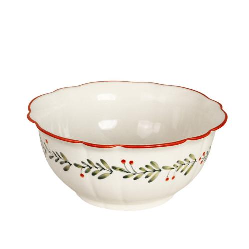 Skål Esther Lingon Stor - Julservis - Ø18 x H7,5 cm - www.frokenfraken.se