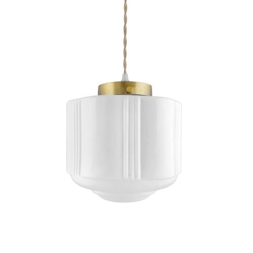 Taklampa - Daga - Opal - Mässing - Ø21 x H23 cm - www.frokenfraken.se