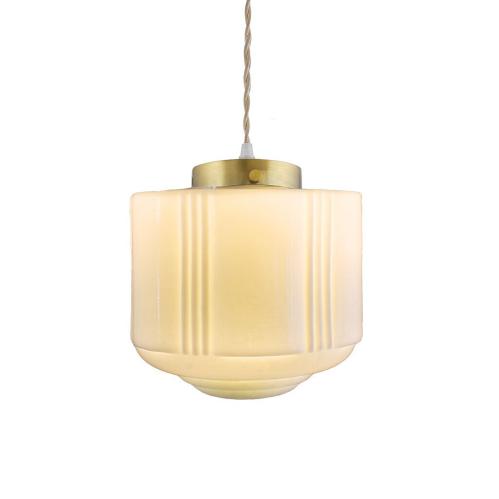 Taklampa - Daga - Opal - Mässing - Ø21 x H23 cm - www.frokenfraken.se