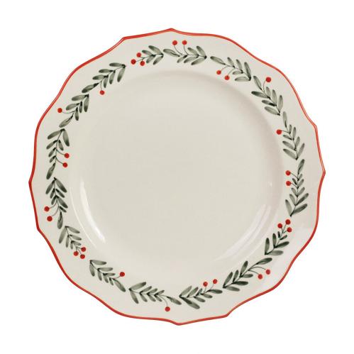 Tallrik - Esther Lingon - Julservis - Ø28,5 cm - www.frokenfraken.se