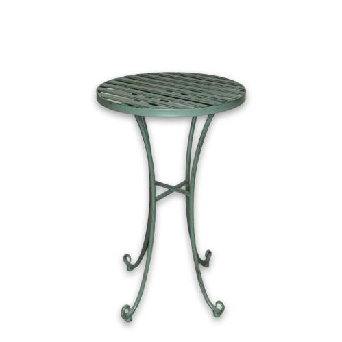 Trädgårdsbord - Grön Metall - 40 x 63 x 40 cm - www.frokenfraken.se