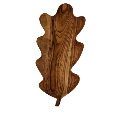 Träfat - Löv Trä - 43 x 20 cm - www.frokenfraken.se